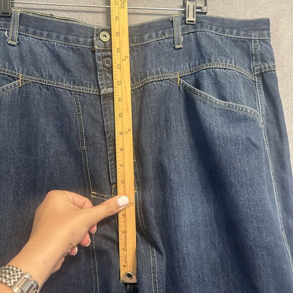 VTG Marithe Francois Girbaud Brand X Authentic Fit Jeans Mens 44x30 Baggy HipHop - Picture 11 of 13